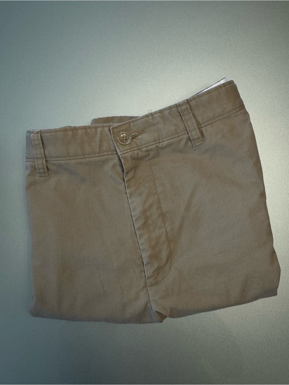Greg Norman Collection Men's Chino Shorts in Tan